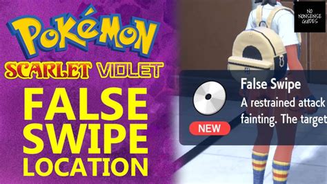 pokemons que aprendem false swipe.
